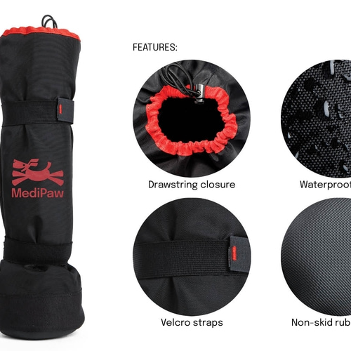 features of the medipaw soft bandage boot